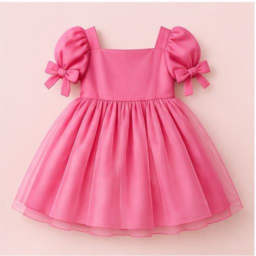 Ruffle Bow Dress