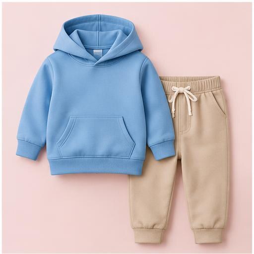 Teddy Hoodie Set